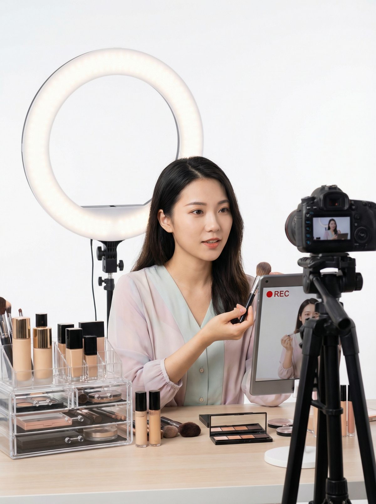 猎奇美妆视频教程